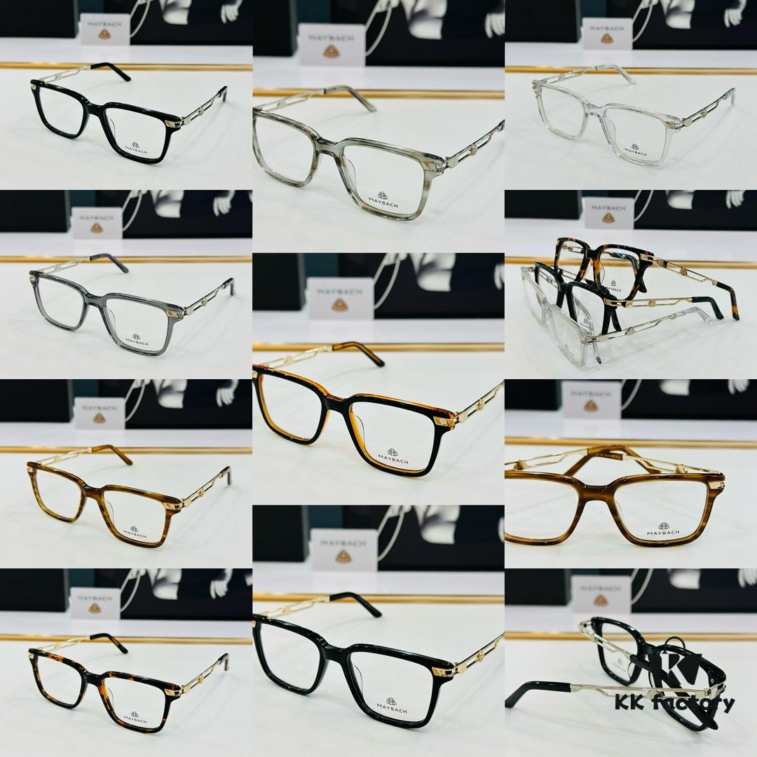 High-Quality MAYBACH Z26 Sunglasses, Exquisite Craftsmanship, Premium Feel, Size 53-18-145 with Light Mirror Lens