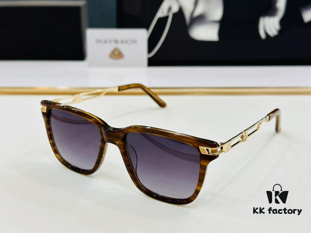 High-Quality MAYBACH Z25 Sunglasses, Exquisite Craftsmanship, Premium Feel, Size: 52-17-145