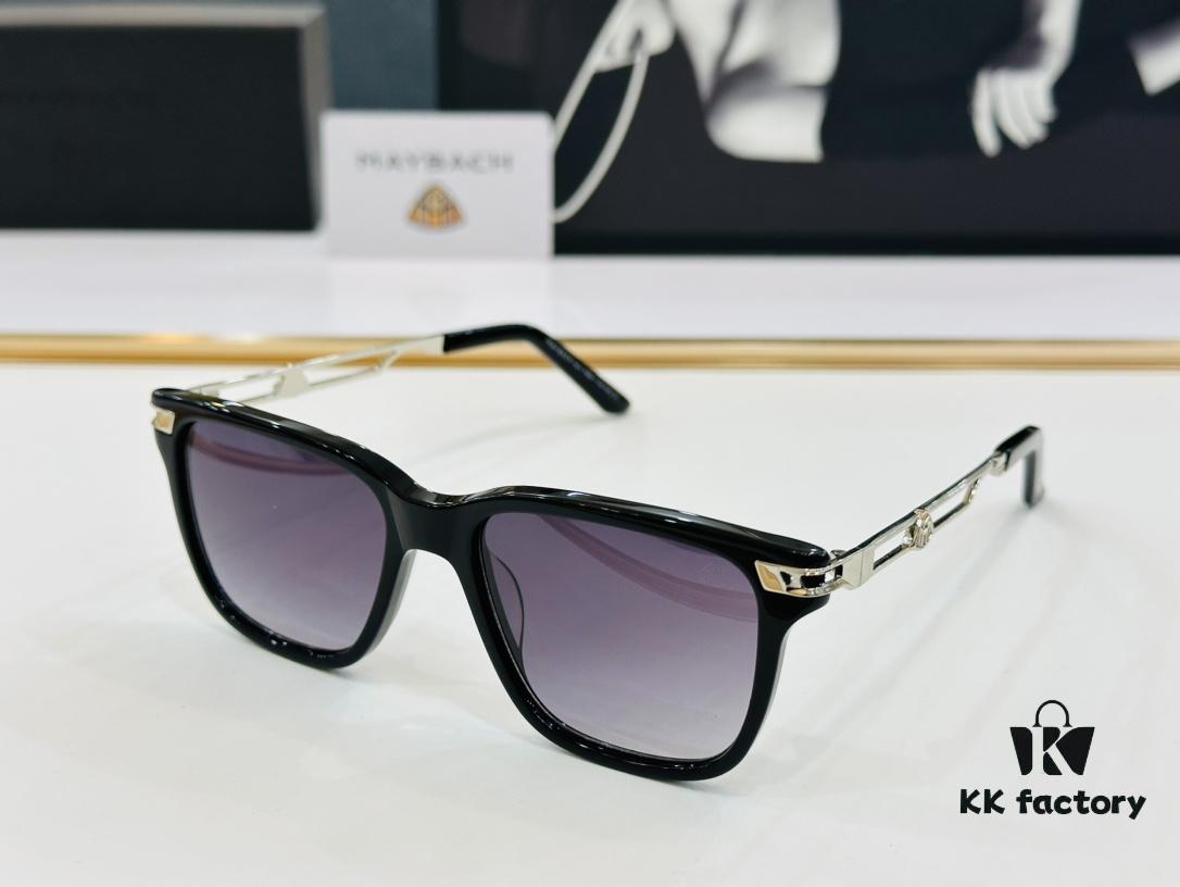 High-Quality MAYBACH Z25 Sunglasses, Exquisite Craftsmanship, Premium Feel, Size: 52-17-145