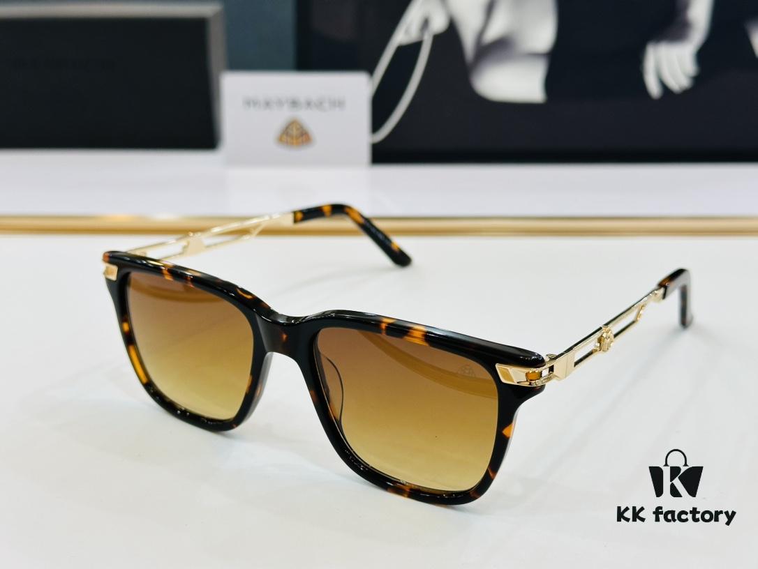 High-Quality MAYBACH Z25 Sunglasses, Exquisite Craftsmanship, Premium Feel, Size: 52-17-145