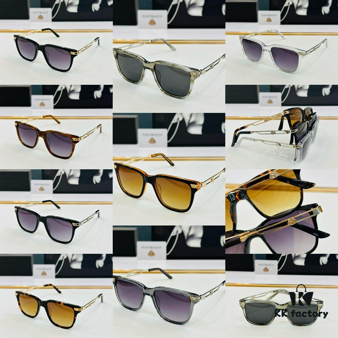 High-Quality MAYBACH Z25 Sunglasses, Exquisite Craftsmanship, Premium Feel, Size: 52-17-145