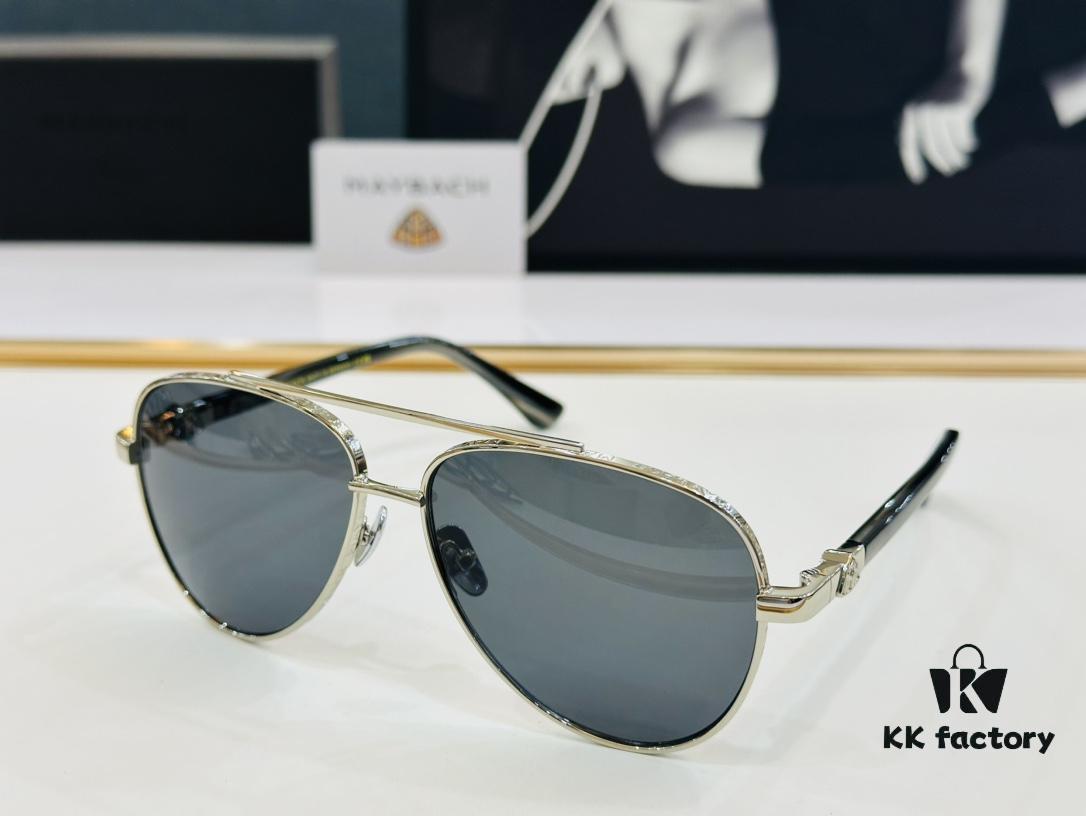 High-Quality MAYBACH Z125 Sunglasses, Exquisite Craftsmanship, Premium BM Feel, Size: 60-14-140