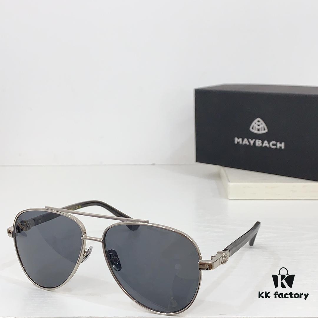 160 Maybach 🎉🎉 Exquisite Craftsmanship 💕💕 MAYBAC*H Z125 Size: 60□14-140 High-Quality Sunglasses with Premium Texture XL 👍