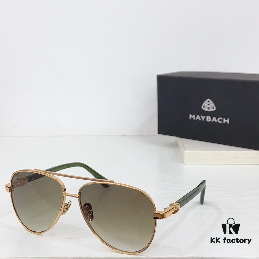 160 Maybach 🎉🎉 Exquisite Craftsmanship 💕💕 MAYBAC*H Z125 Size: 60□14-140 High-Quality Sunglasses with Premium Texture XL 👍
