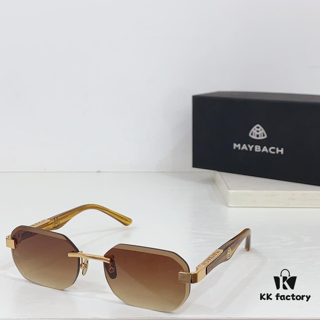 150 High-Quality MAYBACH Z074 New Colors Added, Men's Frameless Sunglasses, Minimalist and Premium