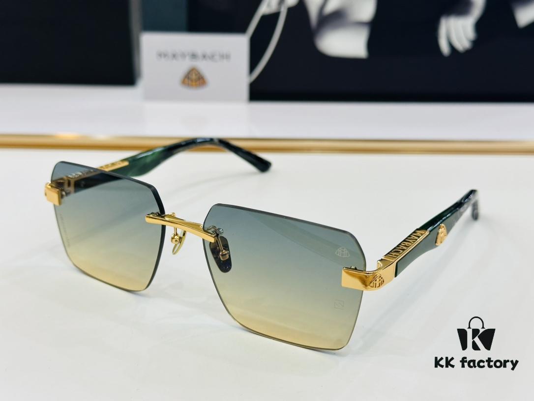 High-Quality MAYBACH M10 Sunglasses, Exquisite Craftsmanship, Premium Feel, Size: 60-17-145