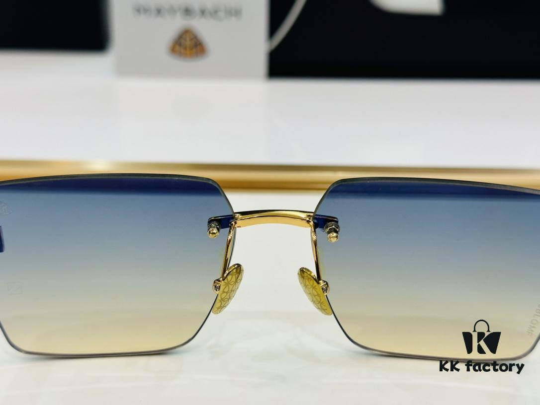 High-Quality MAYBACH M10 Sunglasses, Exquisite Craftsmanship, Premium Feel, Size: 60-17-145