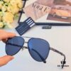 Maybach Retro-Style Metal Round Aviator Sunglasses for Men and Women, Fashion UV-Protection Streetwear Shades