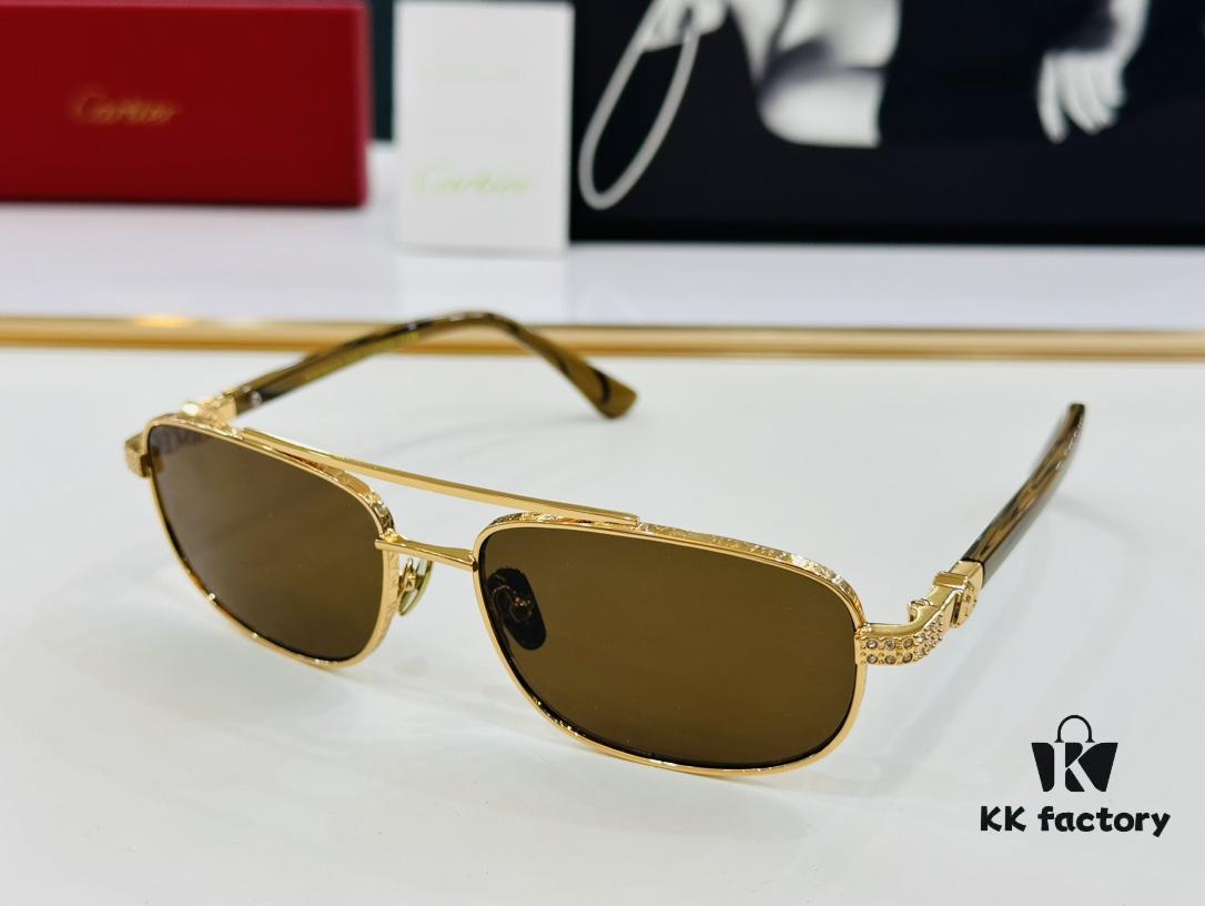 High-Quality MAYBACH Z124 Sunglasses, Exquisite Craftsmanship, Premium Feel, Size: 60-17-140