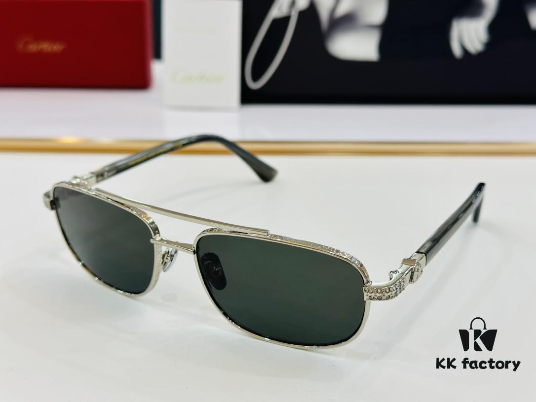 High-Quality MAYBACH Z124 Sunglasses, Exquisite Craftsmanship, Premium Feel, Size: 60-17-140