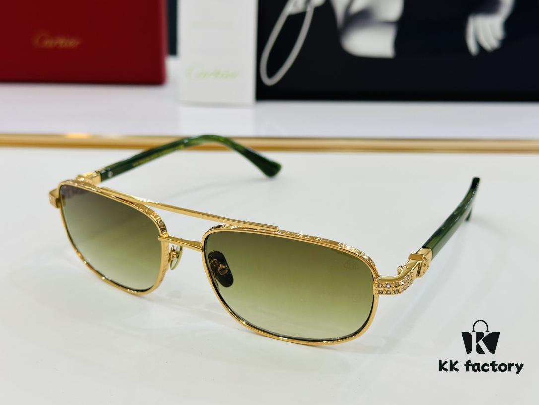 High-Quality MAYBACH Z124 Sunglasses, Exquisite Craftsmanship, Premium Feel, Size: 60-17-140