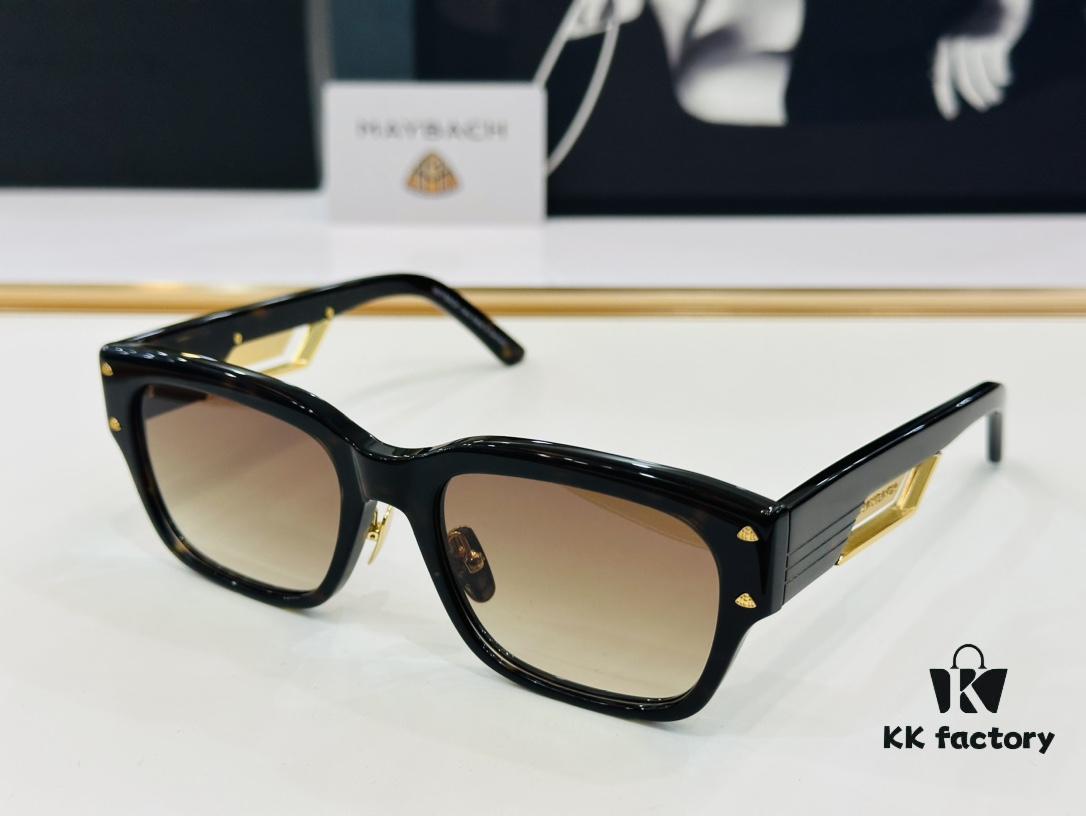 High-Quality MAYBACH Z32 Sunglasses, Exquisite Craftsmanship, Premium Feel, Size: 55-20-145