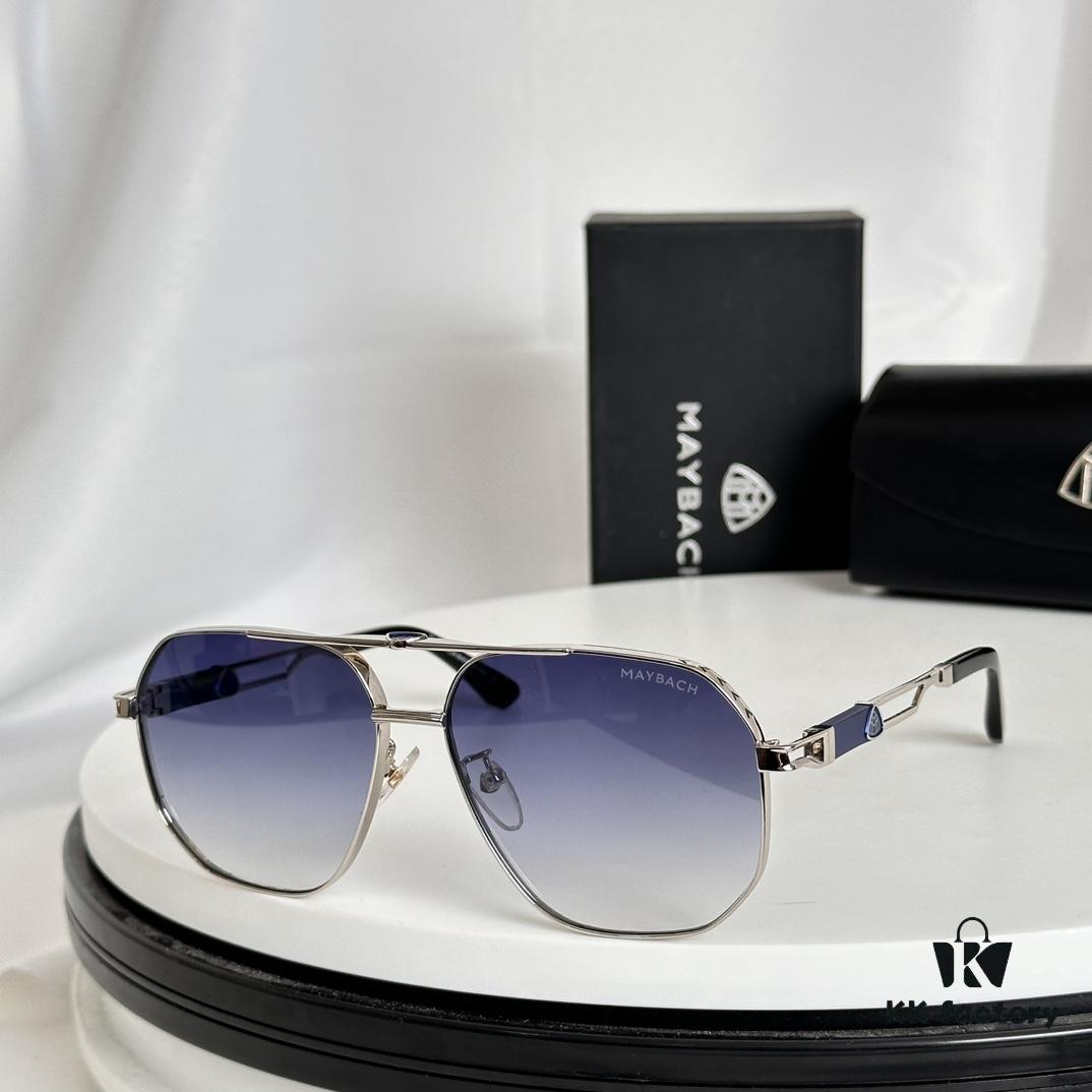 MAYBACH Z1391 High-Quality Sunglasses, Exquisite Craftsmanship, Premium Eyewear, Size 60-14-145, XL Frame