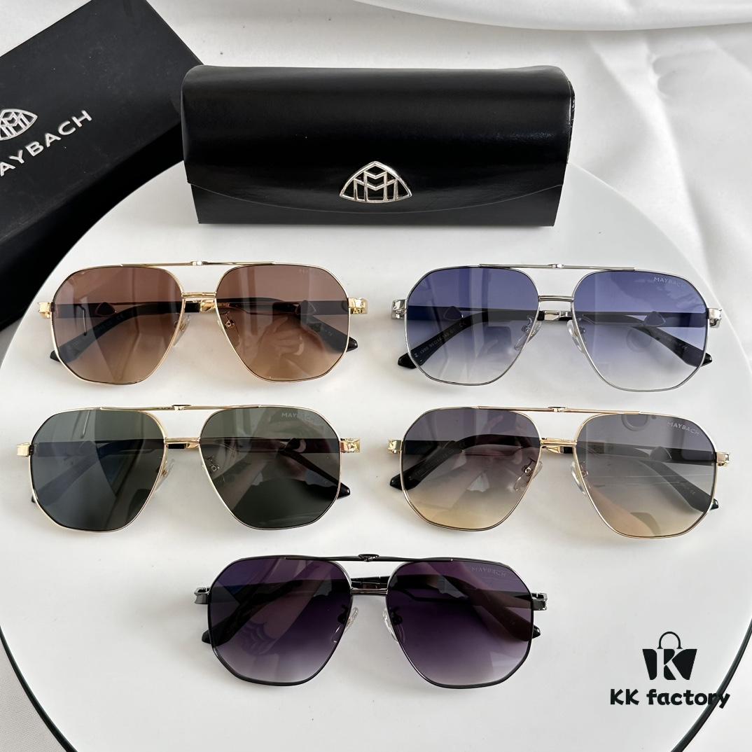 MAYBACH Z1391 High-Quality Sunglasses, Exquisite Craftsmanship, Premium Eyewear, Size 60-14-145, XL Frame
