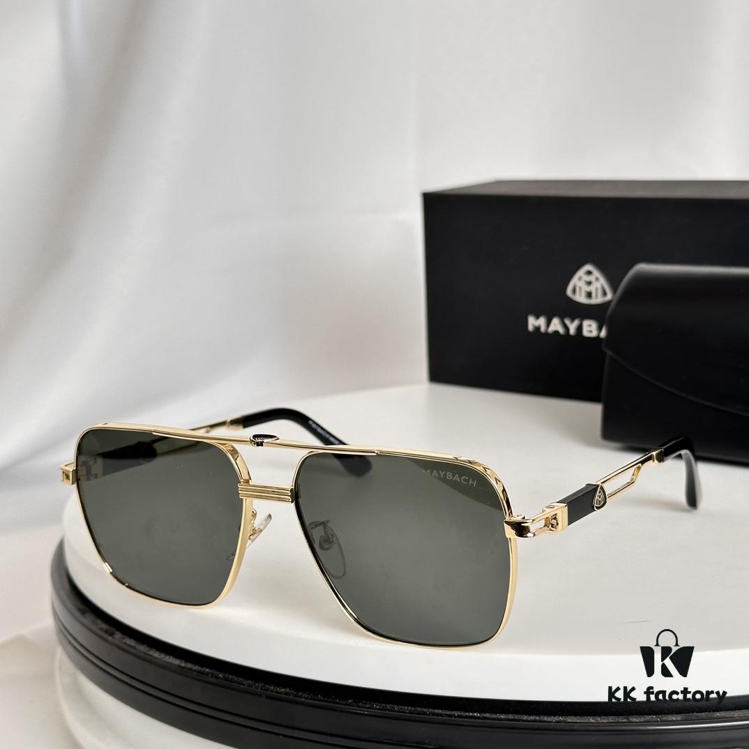 MAYBACH Z1389 High-Quality Eyeglasses Sunglasses, Exquisite Craftsmanship, Premium Feel, Size: 59-15-145, XL