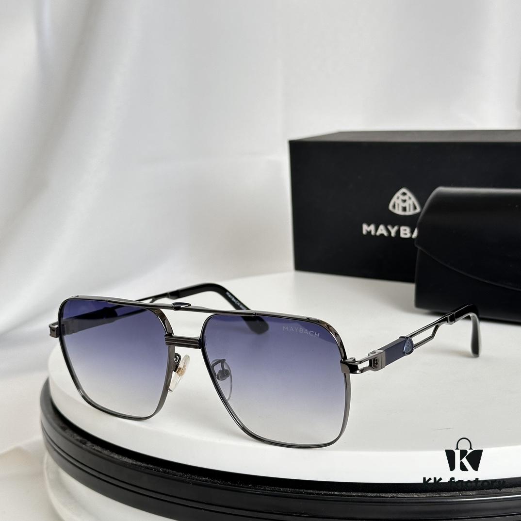 MAYBACH Z1389 High-Quality Eyeglasses Sunglasses, Exquisite Craftsmanship, Premium Feel, Size: 59-15-145, XL