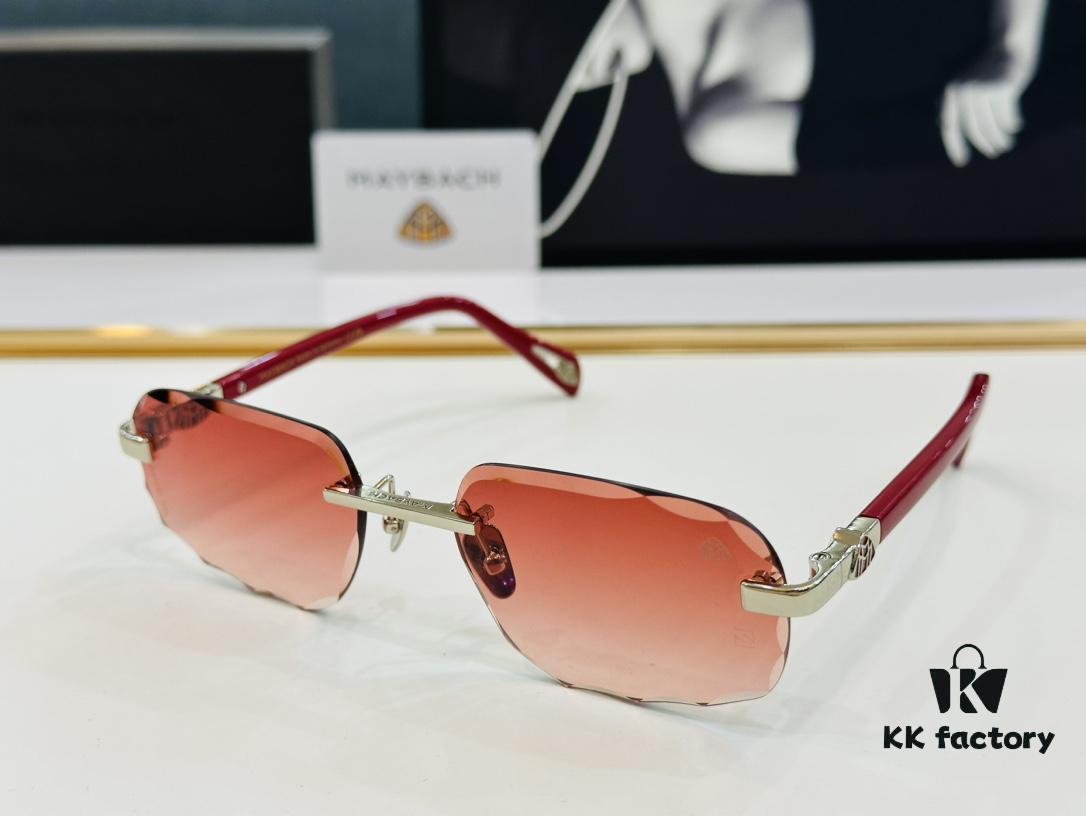 High-Quality MAYBACH Z082 Sunglasses, Exquisite Craftsmanship, Premium Feel, Size 58-19-145