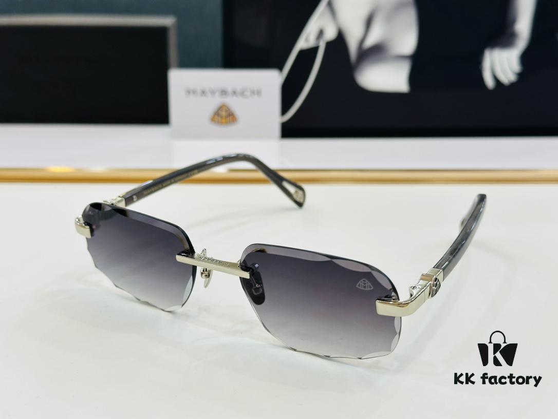 High-Quality MAYBACH Z082 Sunglasses, Exquisite Craftsmanship, Premium Feel, Size 58-19-145