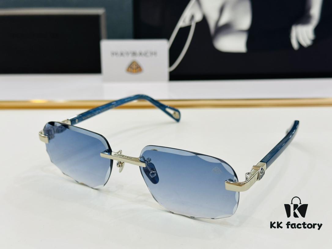High-Quality MAYBACH Z082 Sunglasses, Exquisite Craftsmanship, Premium Feel, Size 58-19-145