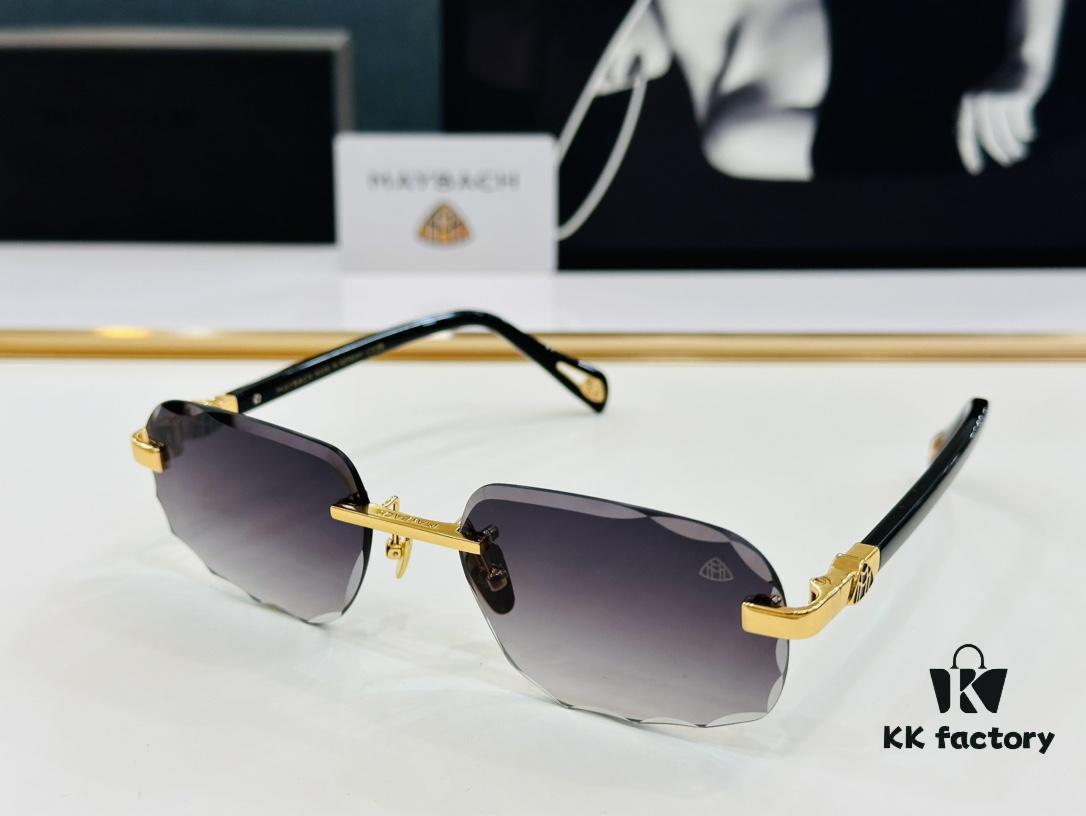High-Quality MAYBACH Z082 Sunglasses, Exquisite Craftsmanship, Premium Feel, Size 58-19-145
