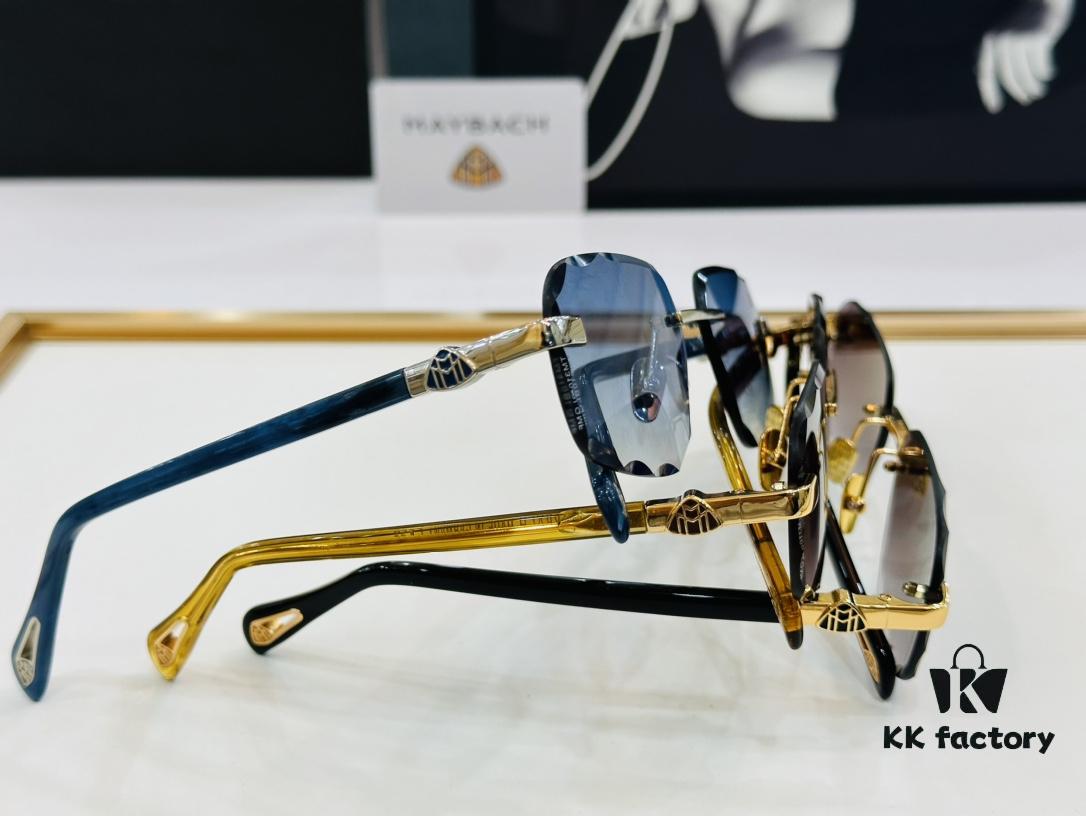 High-Quality MAYBACH Z082 Sunglasses, Exquisite Craftsmanship, Premium Feel, Size 58-19-145