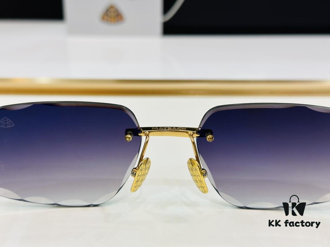 High-Quality MAYBACH Z082 Sunglasses, Exquisite Craftsmanship, Premium Feel, Size 58-19-145