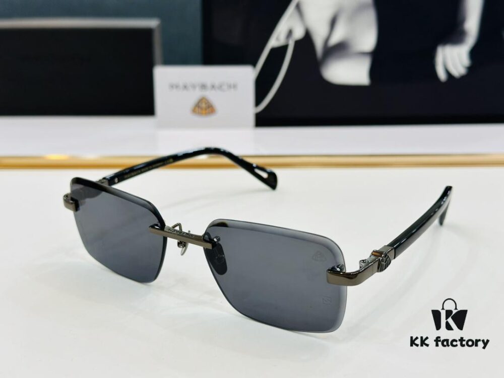 High-Quality MAYBACH Z083 Sunglasses, Exquisite Craftsmanship, Premium Texture, XL Frame Size: 59-19-145