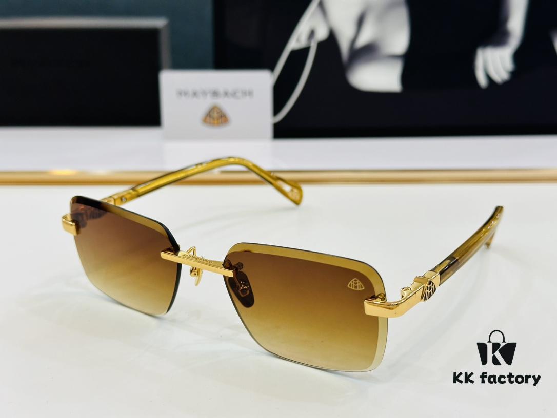 High-Quality MAYBACH Z083 Sunglasses, Exquisite Craftsmanship, Premium Texture, XL Frame Size: 59-19-145