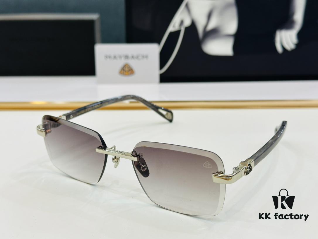 High-Quality MAYBACH Z083 Sunglasses, Exquisite Craftsmanship, Premium Texture, XL Frame Size: 59-19-145