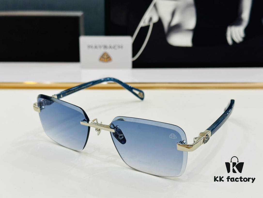 High-Quality MAYBACH Z083 Sunglasses, Exquisite Craftsmanship, Premium Texture, XL Frame Size: 59-19-145