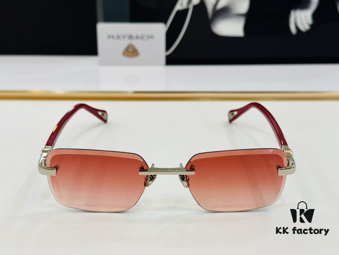 High-Quality MAYBACH Z083 Sunglasses, Exquisite Craftsmanship, Premium Texture, XL Frame Size: 59-19-145