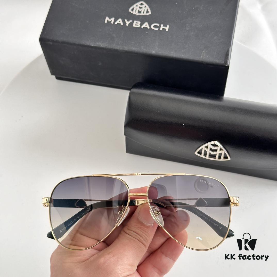 MAYBACH Z1391 High-Quality Sunglasses, Exquisite Craftsmanship, Premium Eyewear, Size 60-13-145, XL Frame, Stylish and Durable