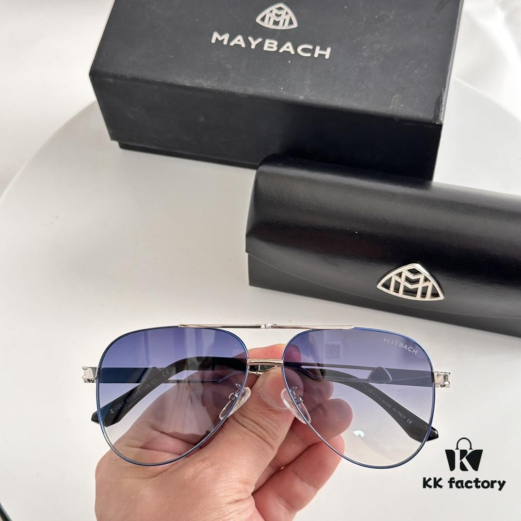 MAYBACH Z1391 High-Quality Sunglasses, Exquisite Craftsmanship, Premium Eyewear, Size 60-13-145, XL Frame, Stylish and Durable