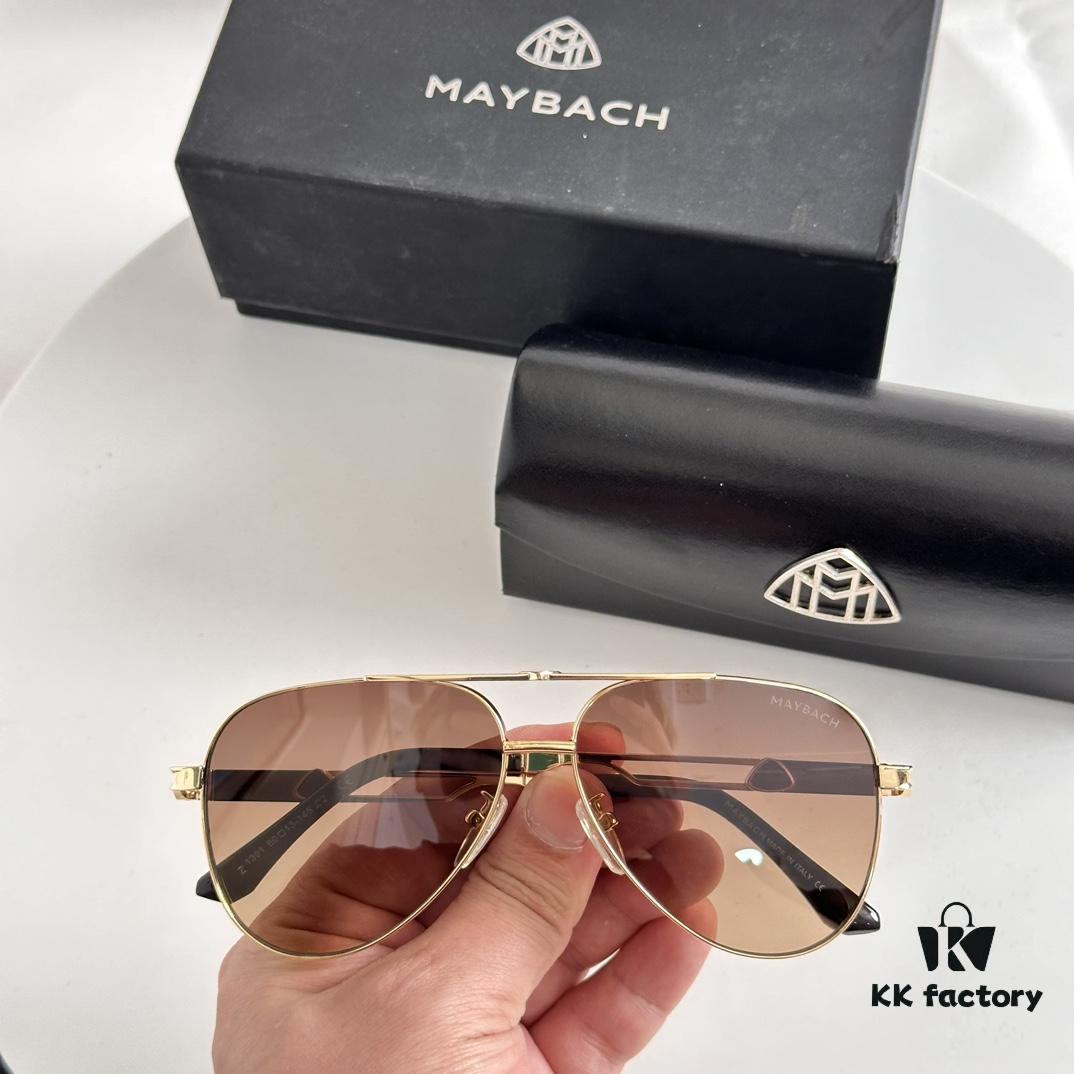 MAYBACH Z1391 High-Quality Sunglasses, Exquisite Craftsmanship, Premium Eyewear, Size 60-13-145, XL Frame, Stylish and Durable