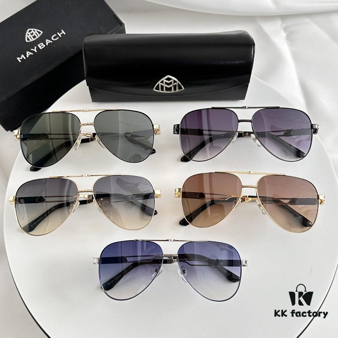 MAYBACH Z1391 High-Quality Sunglasses, Exquisite Craftsmanship, Premium Eyewear, Size 60-13-145, XL Frame, Stylish and Durable