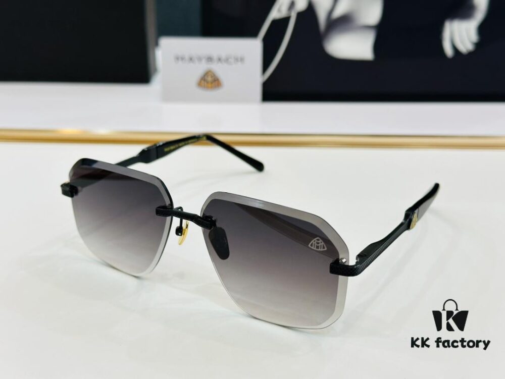 High-Quality MAYBAC*H Z081 Sunglasses, Exquisite Craftsmanship, Premium Feel, Size 61-13-140, XL Fit