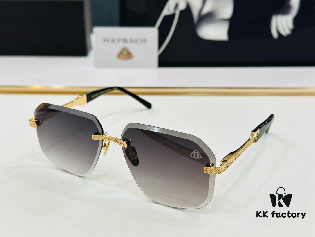 High-Quality MAYBAC*H Z081 Sunglasses, Exquisite Craftsmanship, Premium Feel, Size 61-13-140, XL Fit