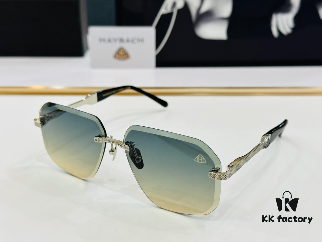 High-Quality MAYBAC*H Z081 Sunglasses, Exquisite Craftsmanship, Premium Feel, Size 61-13-140, XL Fit