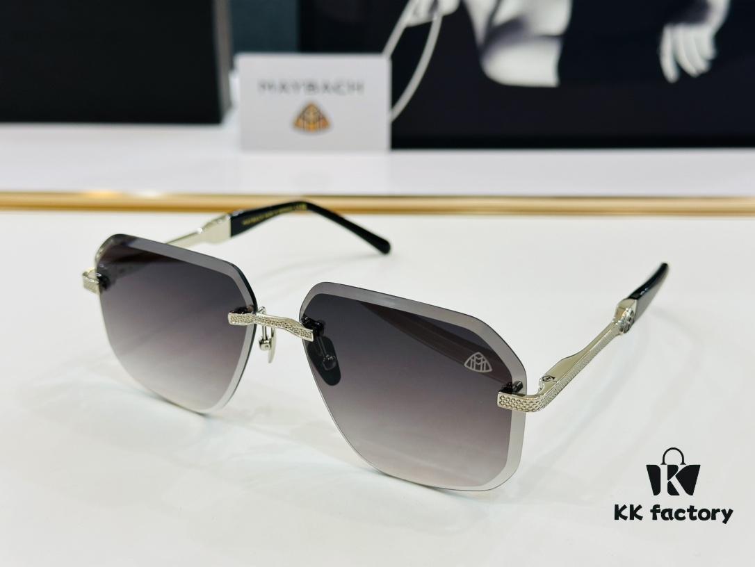 High-Quality MAYBAC*H Z081 Sunglasses, Exquisite Craftsmanship, Premium Feel, Size 61-13-140, XL Fit
