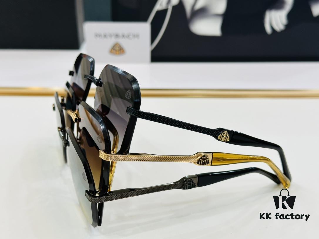 High-Quality MAYBAC*H Z081 Sunglasses, Exquisite Craftsmanship, Premium Feel, Size 61-13-140, XL Fit