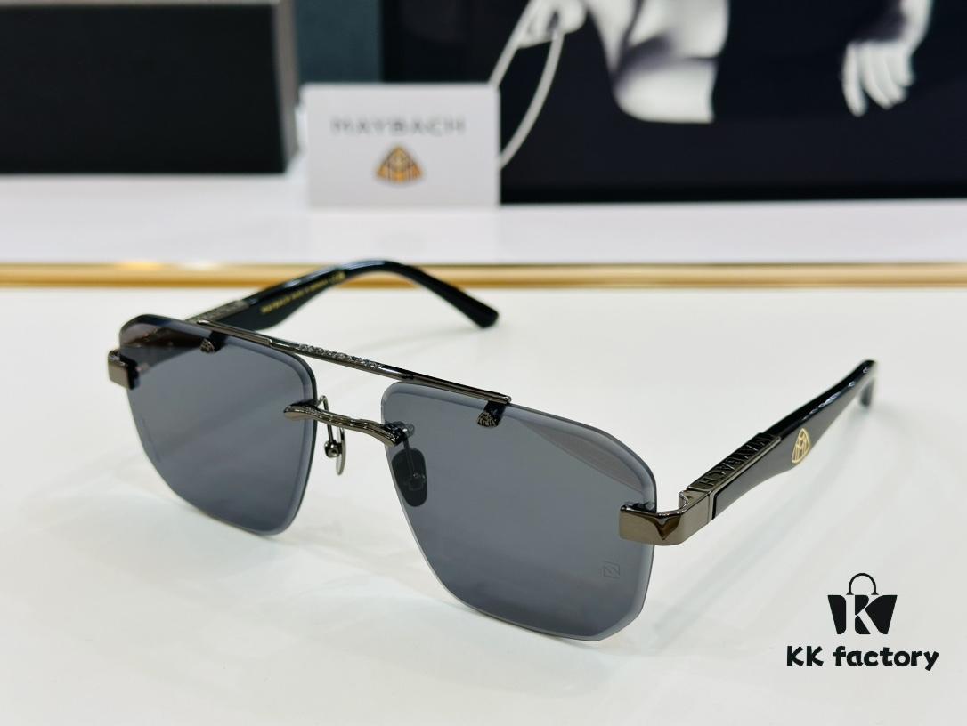 High-Quality MAYBACH Z084 Sunglasses, Exquisite Craftsmanship, Premium Feel, XL Size 60-17-145