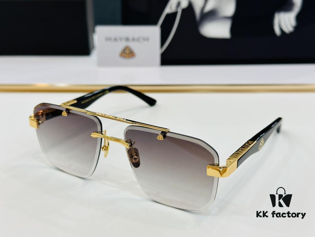 High-Quality MAYBACH Z084 Sunglasses, Exquisite Craftsmanship, Premium Feel, XL Size 60-17-145