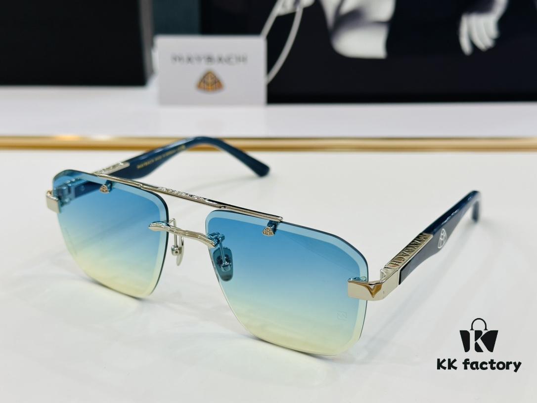 High-Quality MAYBACH Z084 Sunglasses, Exquisite Craftsmanship, Premium Feel, XL Size 60-17-145