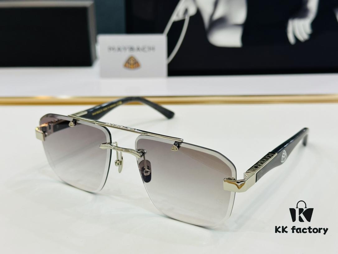 High-Quality MAYBACH Z084 Sunglasses, Exquisite Craftsmanship, Premium Feel, XL Size 60-17-145