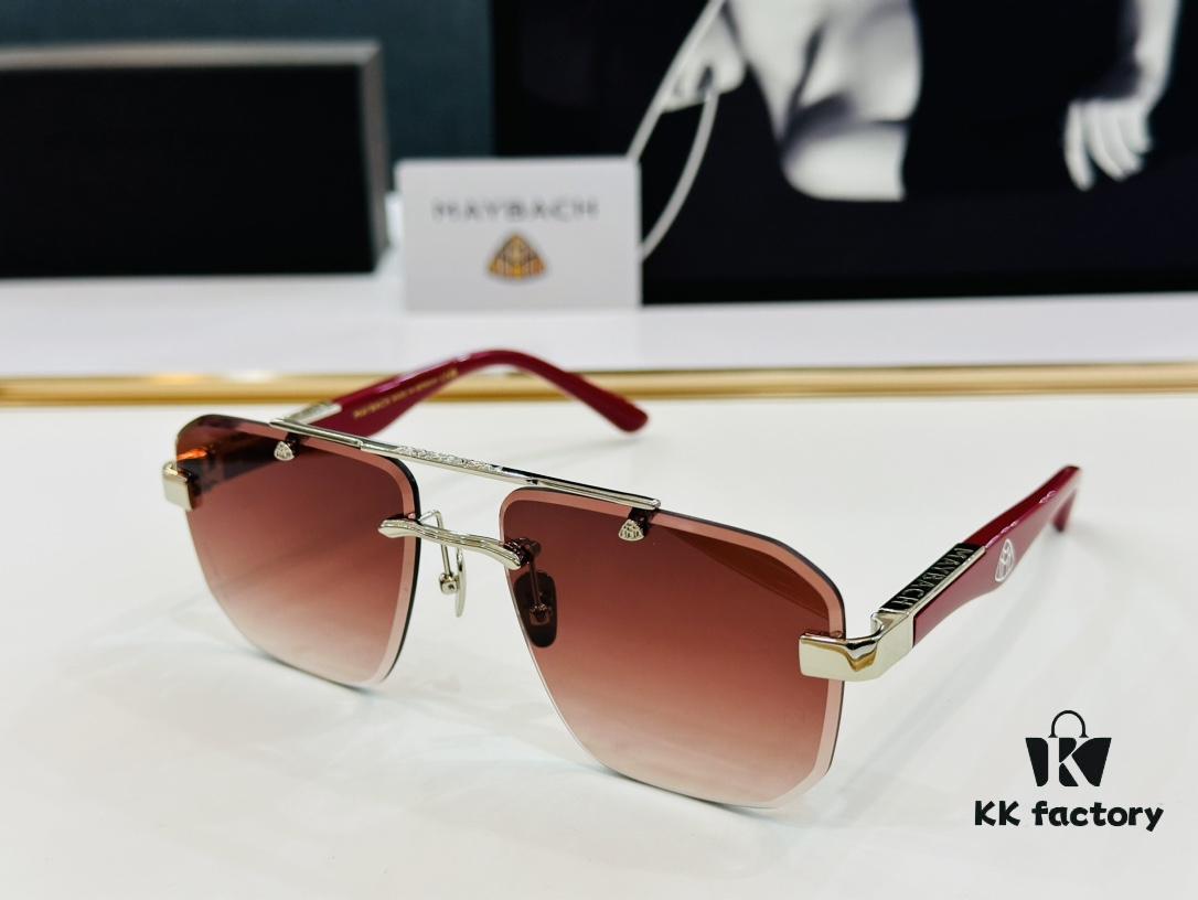 High-Quality MAYBACH Z084 Sunglasses, Exquisite Craftsmanship, Premium Feel, XL Size 60-17-145