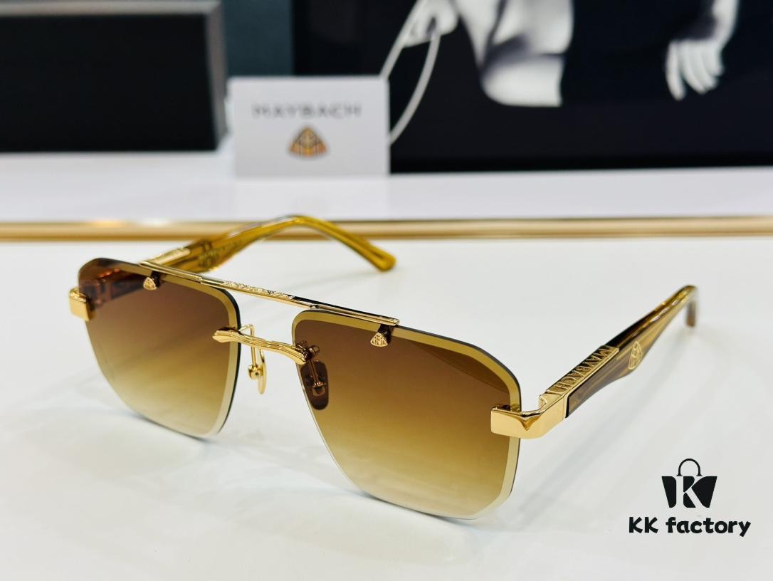 High-Quality MAYBACH Z084 Sunglasses, Exquisite Craftsmanship, Premium Feel, XL Size 60-17-145