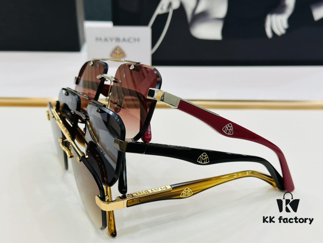 High-Quality MAYBACH Z084 Sunglasses, Exquisite Craftsmanship, Premium Feel, XL Size 60-17-145