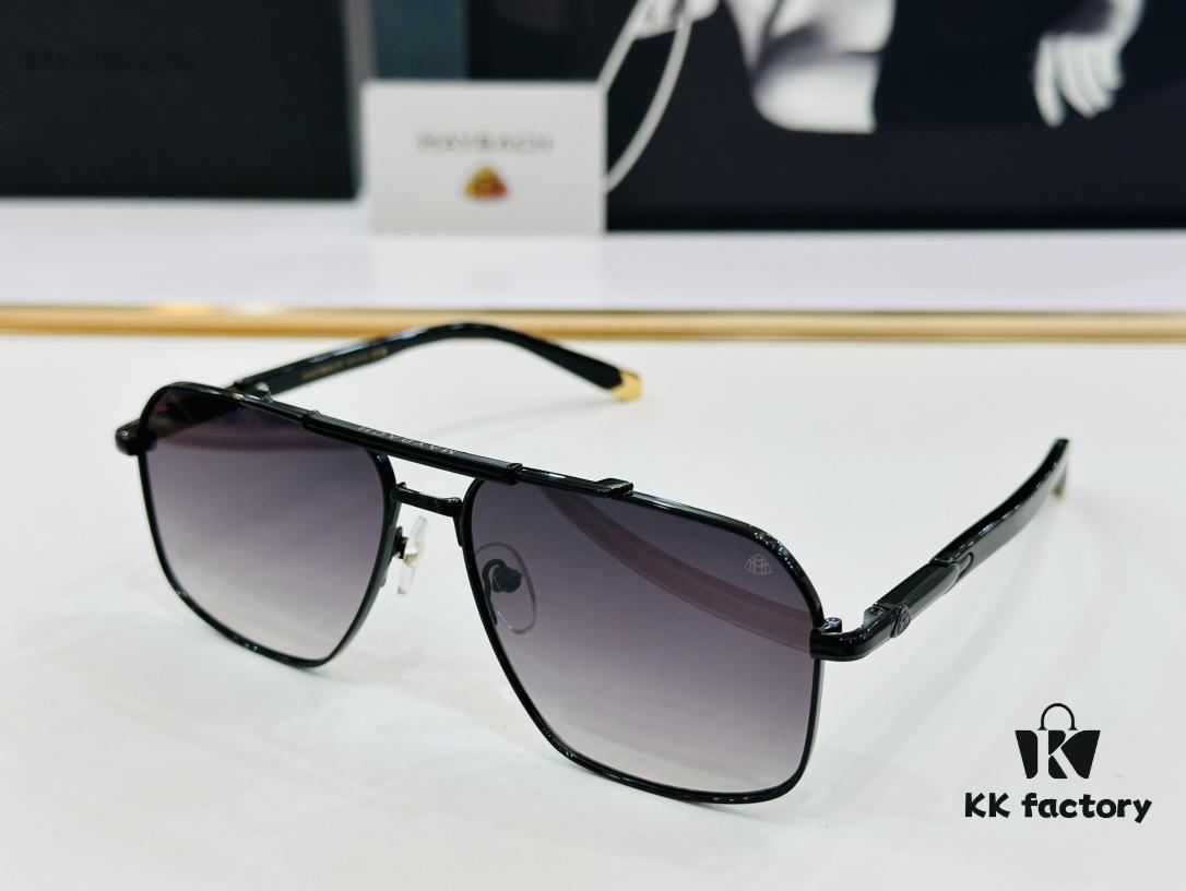 High-Quality MAYBACH Sunglasses, Exquisite Craftsmanship, Premium Feel, Model S-CT-026, Size: 59□16-145