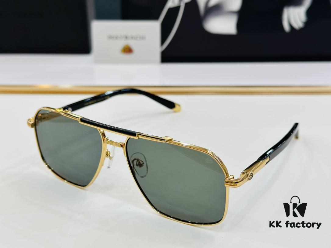 High-Quality MAYBACH Sunglasses, Exquisite Craftsmanship, Premium Feel, Model S-CT-026, Size: 59□16-145