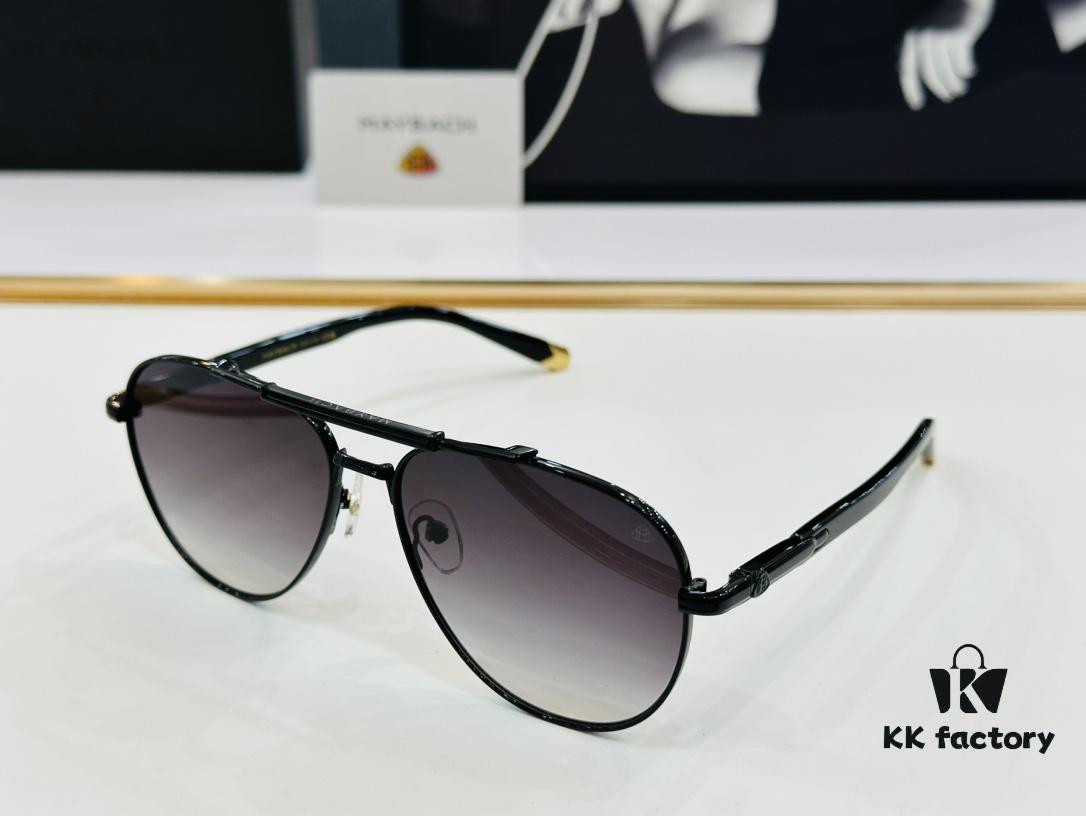 High-Quality MAYBACH Sunglasses, Exquisite Craftsmanship, Premium Feel, Model S-LV-226, Size: 59□16-145
